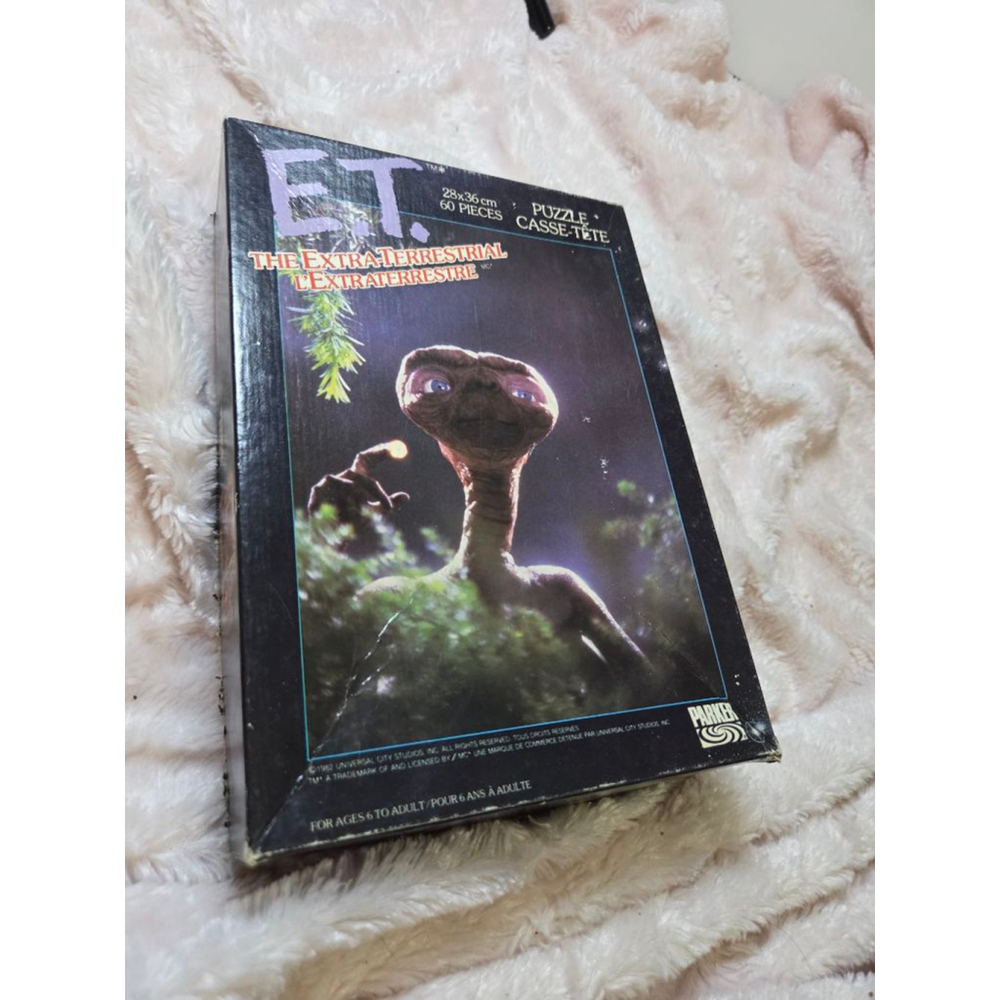Vintage Parker E.T. The Extra-Terrestrial 60 Piece Puzzle collectable 80s